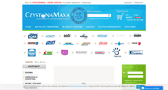 Desktop Screenshot of czystonamaxa.pl
